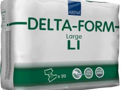 Abena Delta-Form Adults Monthly Pack Πάνα για Βαριάς Μορφής Ακράτεια Ενηλίκων Μεγάλο Μέγεθος 100-150cm Delta L1 80τεμάχια